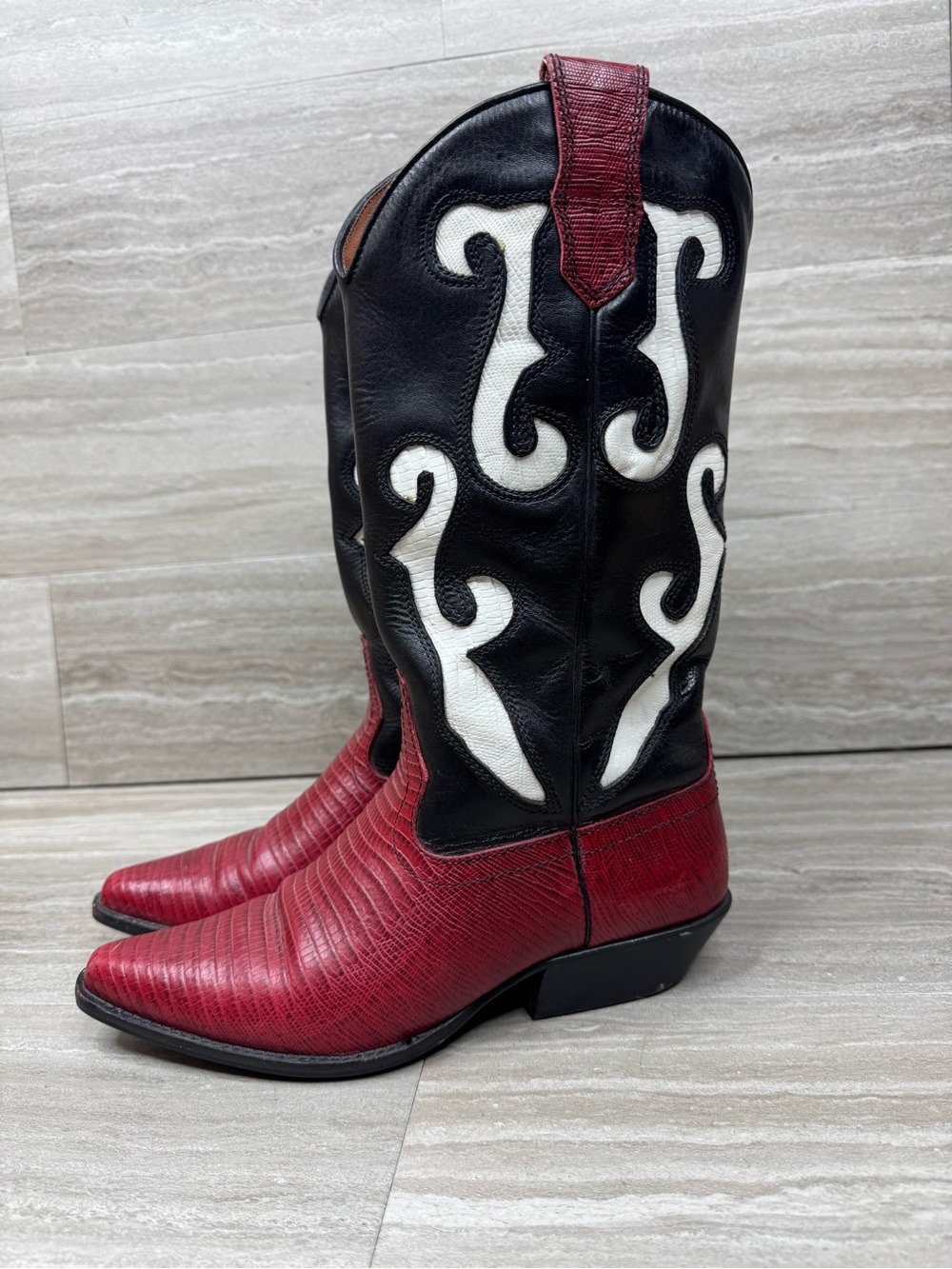 Nine West Vintage Romnee Western Cowboy Boots Womens 6.5